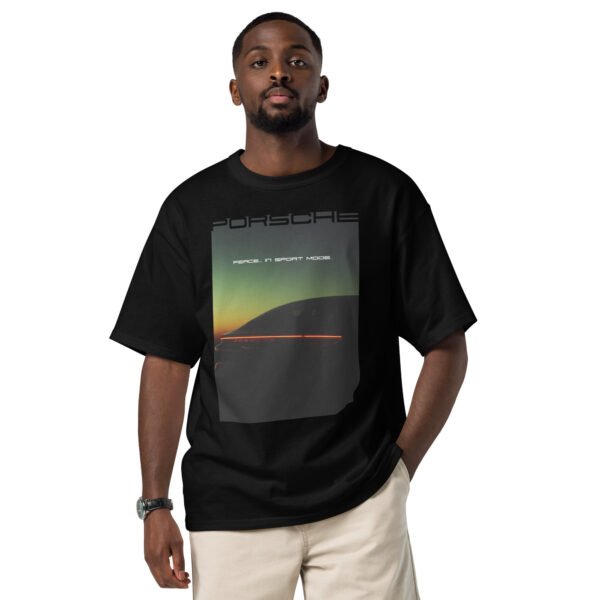TAYCAN AT DUSK // Men's Champion T-Shirt