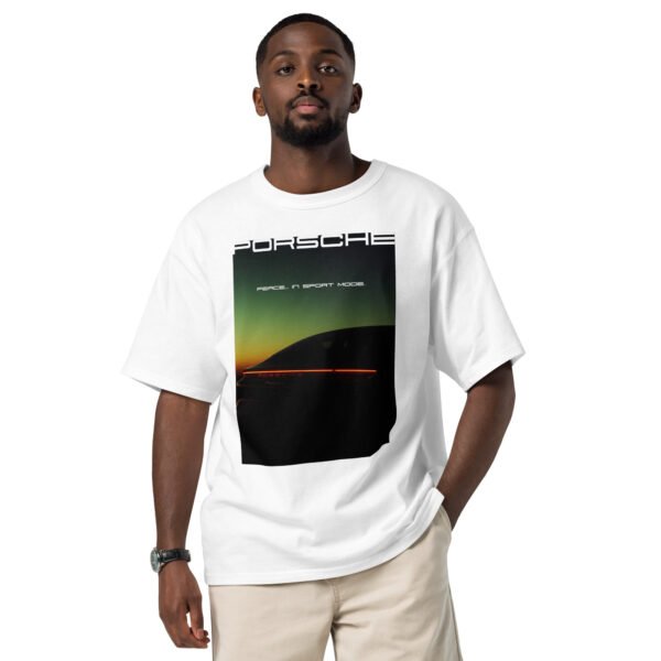 TAYCAN AT DUSK // Men's Champion T-Shirt